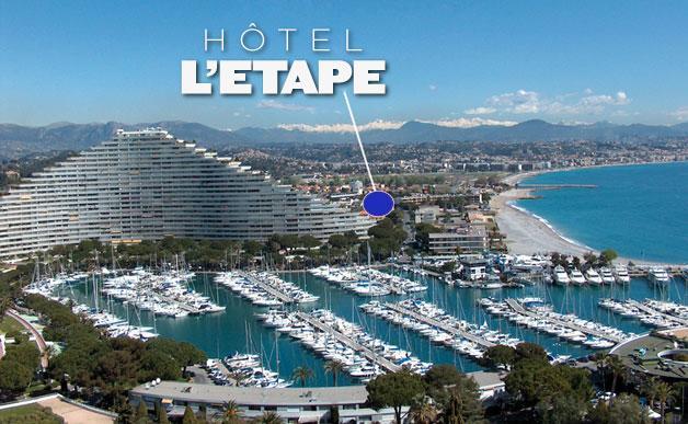 Hotel L'Etape Villeneuve-Loubet Bagian luar foto